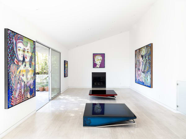 Del Kathryn Barton: love wants to give. albertz benda, Los Angeles. November 18 - December 16, 2022. Photo: Julian Calero.