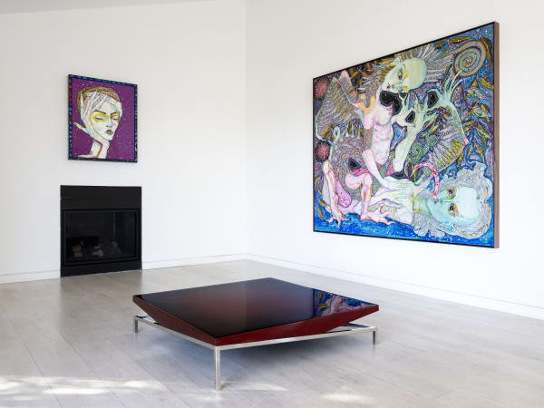 Del Kathryn Barton: love wants to give. albertz benda, Los Angeles. November 18 - December 16, 2022. Photo: Julian Calero.