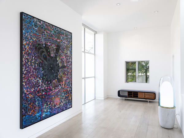 Del Kathryn Barton: love wants to give. albertz benda, Los Angeles. November 18 - December 16, 2022. Photo: Julian Calero.