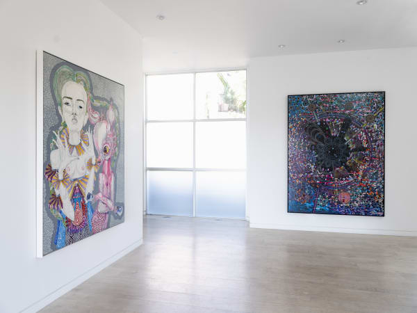 Del Kathryn Barton: love wants to give. albertz benda, Los Angeles. November 18 - December 16, 2022. Photo: Julian Calero.