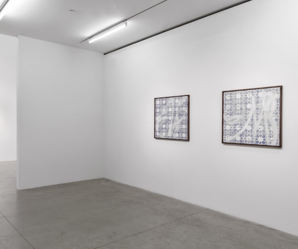 Saj Issa: Exposed Remains. January 5 - February 4, 2023. albertz benda, New York. Photo: Adam Reich.