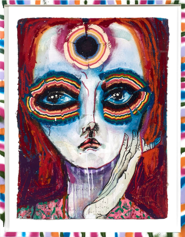 Del Kathryn Barton, low priestess, 2024