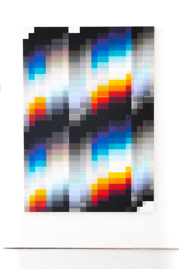 Felipe Pantone, CHROMADYNAMICA #138, 2021