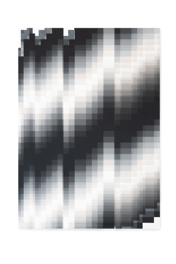 Felipe Pantone, CHROMADYNAMICA #135, 2021