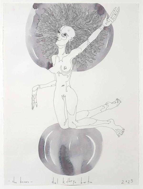 Del Kathryn Barton, she knows, 2025