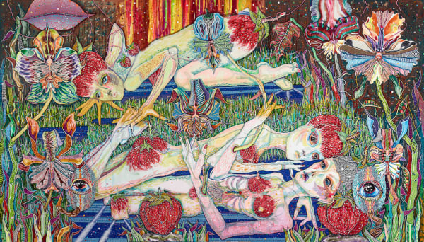 Del Kathryn Barton, the more than human love, 2025