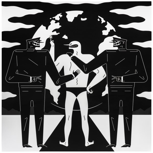 Cleon Peterson, Blinded by the Light, 2022