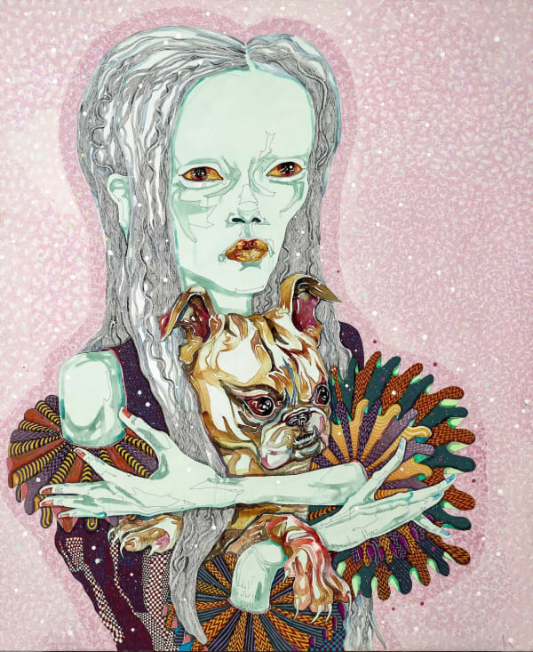 Del Kathryn Barton, connection flow, 2025