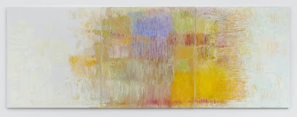 Christopher Le Brun, White Triptych, 2021