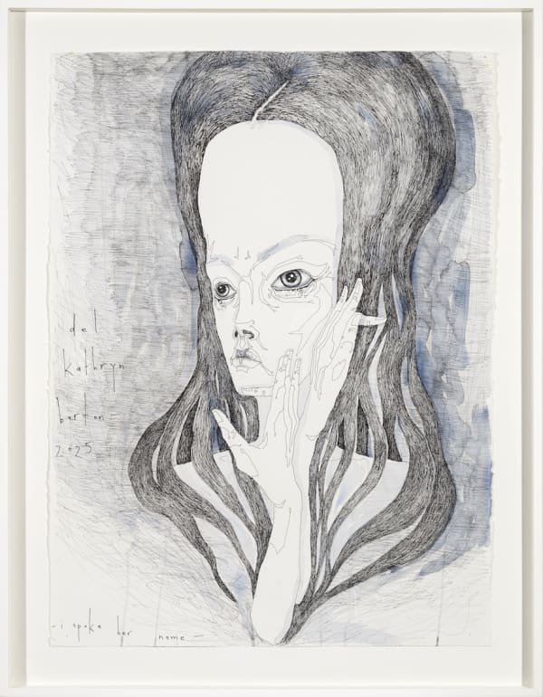 Del Kathryn Barton, i spoke her name, 2025