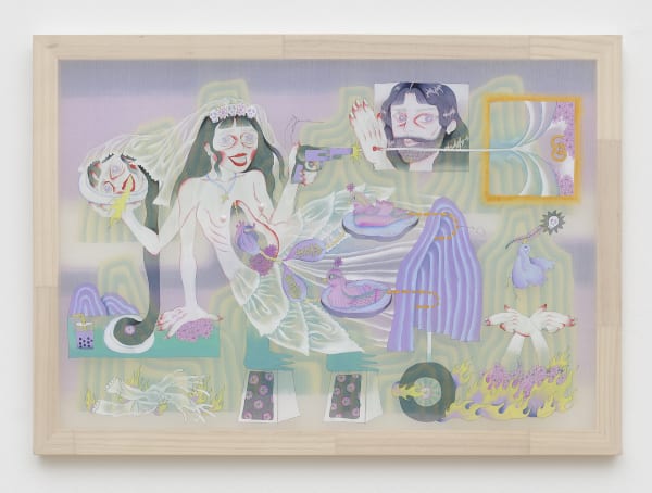 G.E. Liu [Taiwanese, b. 1995] You’ll Find Love when Jesus Bleeds Gucci , 2023 SOLD