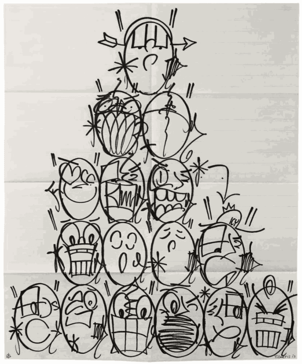 Sharper Than A Lifer's State Brown Creases No. 2, 2013.