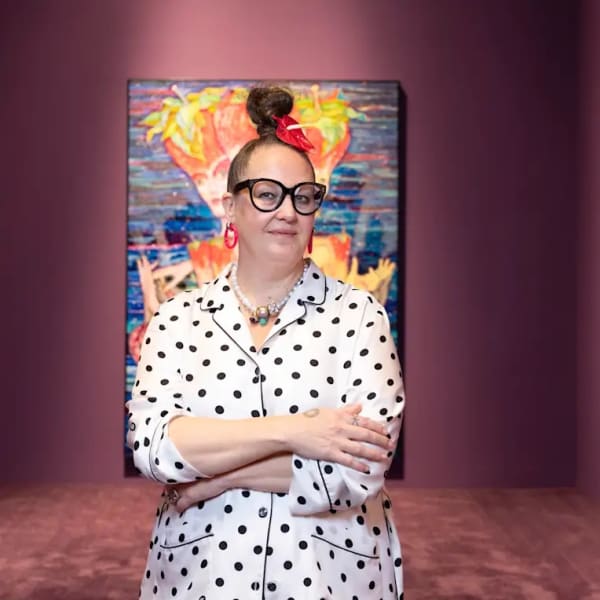 Del Kathryn Barton at New York gallery Albertz Benda for her new show, “the more than human world”. Ann-Sophie Fjelloe-Jensen