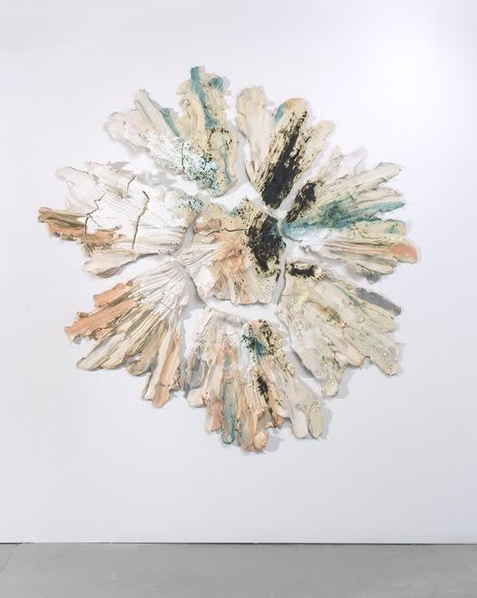 Brie Ruais [b. 1982] Torn Up From Center, 130lbs (Dusk), 2018