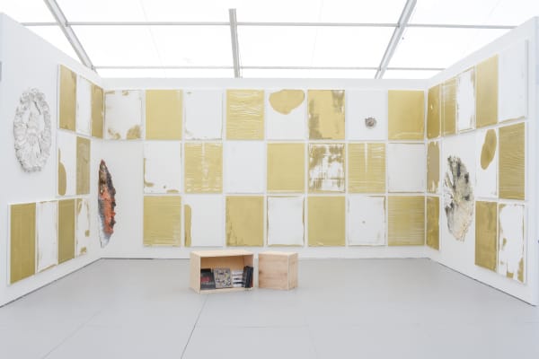 Untitled, Art Fair: Thomas Fougeirol & Brie Ruais. Installation view. December 6 - 10, 2017, Miami Beach. Photo by Casey Kelbaugh