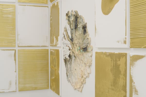 Untitled, Art Fair: Thomas Fougeirol & Brie Ruais. Installation view. December 6 - 10, 2017, Miami Beach. Photo by Casey Kelbaugh
