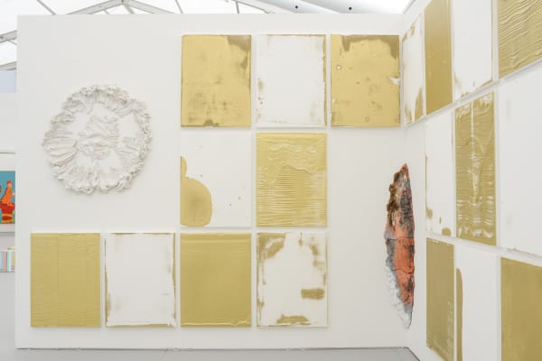 Untitled, Art Fair: Thomas Fougeirol & Brie Ruais. Installation view. December 6 - 10, 2017, Miami Beach. Photo by Casey Kelbaugh