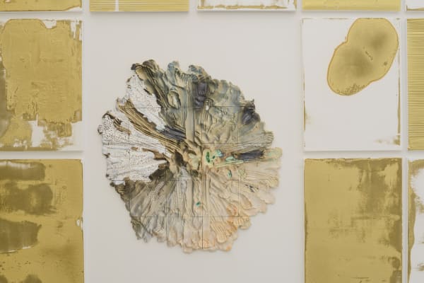 Untitled, Art Fair: Thomas Fougeirol & Brie Ruais. Installation view. December 6 - 10, 2017, Miami Beach. Photo by Casey Kelbaugh