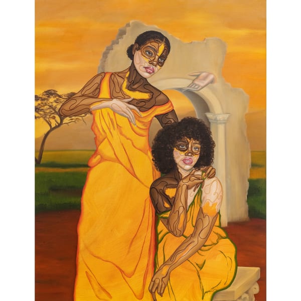 Rugiyatou Jallow Coming into being, 2024 Signed, dated verso