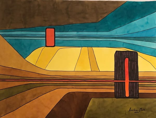 Wassef Boutros-Ghali [Egyptian, b. 1924] Untitled, 1992