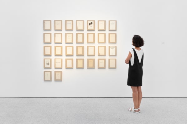 Installation View: RAYUELA / El Orden Falso. Comisariada por Octavio Zaya, Galeria Marlborough Madrid, Spain, 2023. Photo: Roberto Ruiz