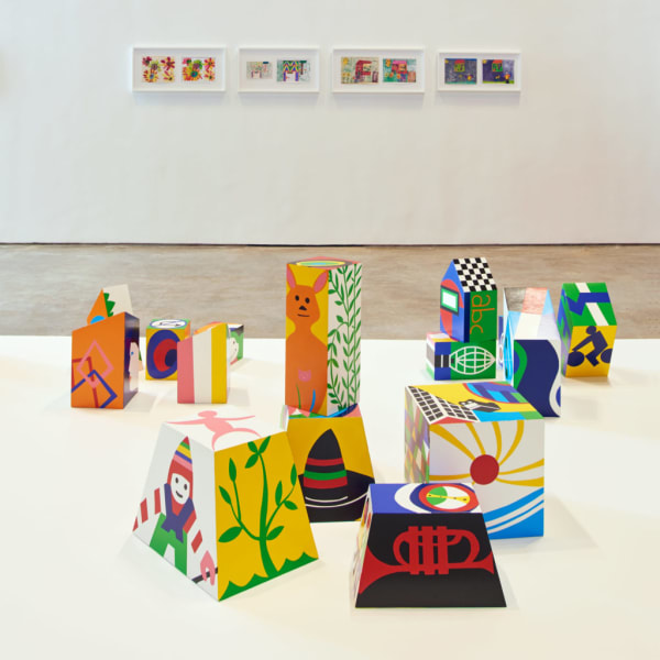 Teresa Burga: Mano Mal Dibujada, SculptureCenter