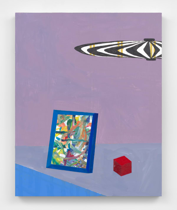 Henri Paul Broyard 2X, 2021 Acrylic on panel 20 x 16 in (50.8 x 40.6 cm)