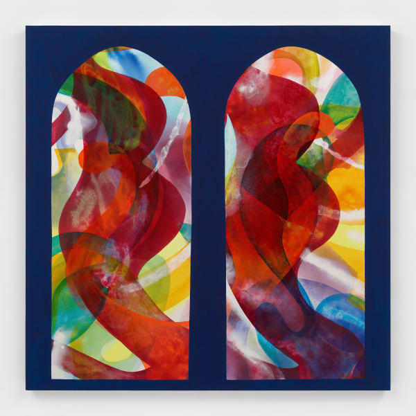Carrie Moyer, Sala de Dos Hermanas, 2015
