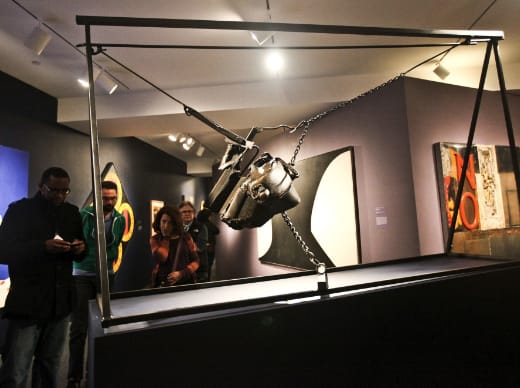 Melvin Edwards’s “Chaino” (1964).