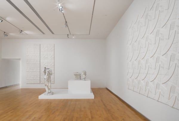 Installation view, "Ruby Sky Stiler: Ghost Versions," The Aldrich Contemporary Art Museum, 2015.