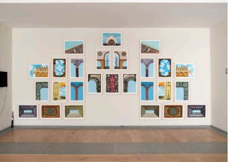 “Opera Buffa,” by Carrie Moyer and Sheila Pepe.