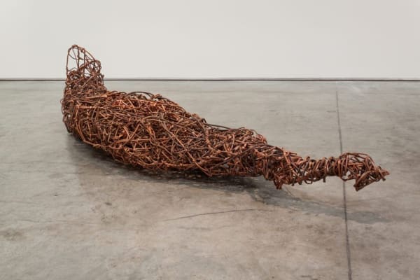 Hassan Sharif, "Copper No. 32," 2015. Photo: Courtesy of the Estate of Hassan Sharif, Isabelle van den Eynde, GB Agency, and Alexander Gray