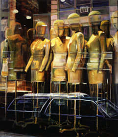 © Joan Semmel, "Soho Display," 1996, Oil on Canvas, 72" X 62"