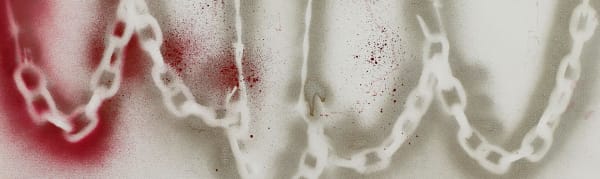 Melvin Edwards, Untitled, c.1974, watercolour and ink on paper, 46.4 × 61 cm. Detail. Courtesy: the artist; Alexander Gray Associates, New York; Stephen Friedman Gallery, London and Galerie Buchholz, Berlin; photograph: Stephen White & Co