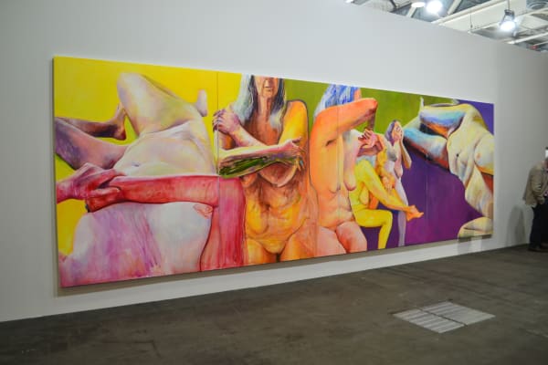 Joan Semmel, "Skin in the Game," 2019