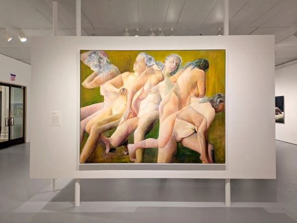 Transitions (2012) by Joan Semmel at the Jewish Museum in New York. Photo: Fred Voon for Observer