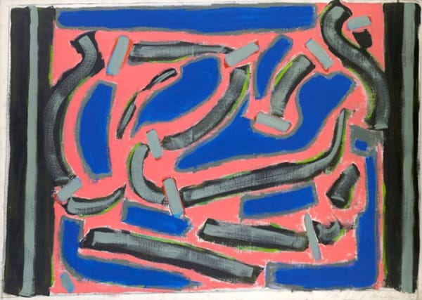 Betty Parsons "No Squares," 1970 Oil on canvas 91.4 x 127 cm, 36 x 50 ins © The Betty Parsons Foundation