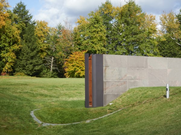 “These (Mournful) Shores” (2020), a structure by Jennie C. Jones that was installed at the Clark Art Institute in Williamstown, Mass., and is based on an aeolian harp.Credit...© 2024 Jennie C. Jones, courtesy of Alexander Gray Associates, New York. Photo: Thomas Clark