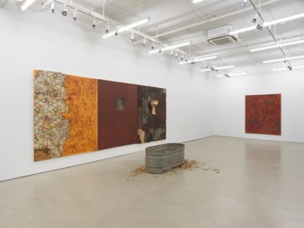 Harmony Hammond, "Inappropriate Longings," 1992, mixed media, dimensions variable.