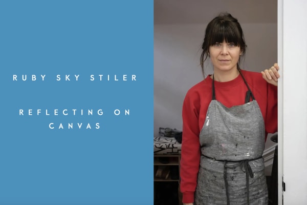 Ruby Sky Stiler: Reflecting On Canvas, Metal