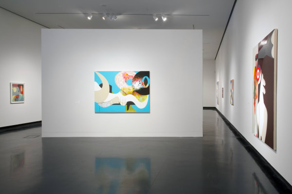 Installation view: Carrie Moyer: Pirate Jenny, The Frances Young Tang Teaching Museum and Art Gallery at Skidmore College, C=Saratoga Springs, NY, 2013
