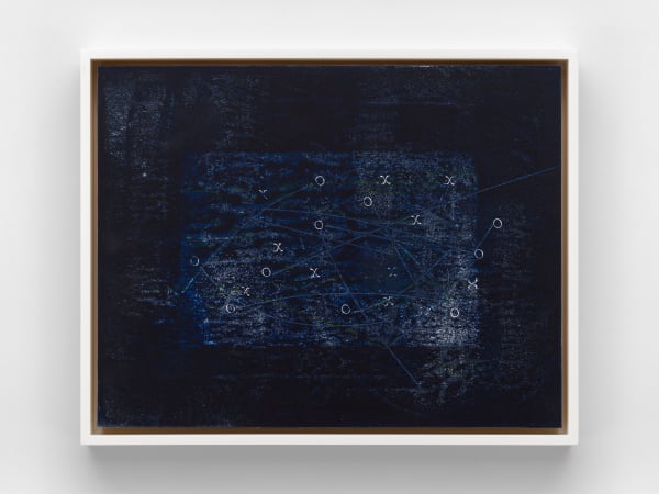 Ronny Quevedo all star, 2022 Wax on paper on panel
