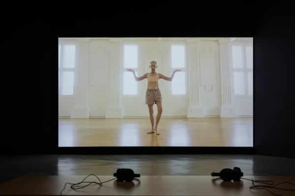 Installation view of Lee Kang Seung’s Skin (2024) as part of Lost & Found: Embodied Archive at SAM at Tanjong Pagar Distripark. Image courtesy of Singapore Art Museum.