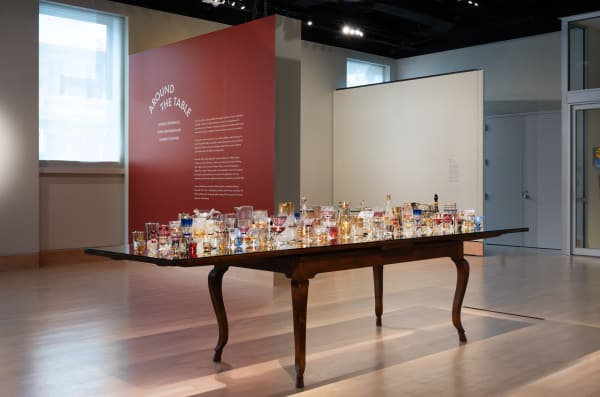 Installation view: Around the Table, Georgetown de la Cruz Gallery, Washington D.C., 2024