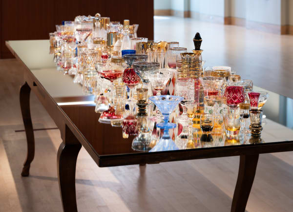 Installation view: Around the Table, Georgetown de la Cruz Gallery, Washington D.C., 2024