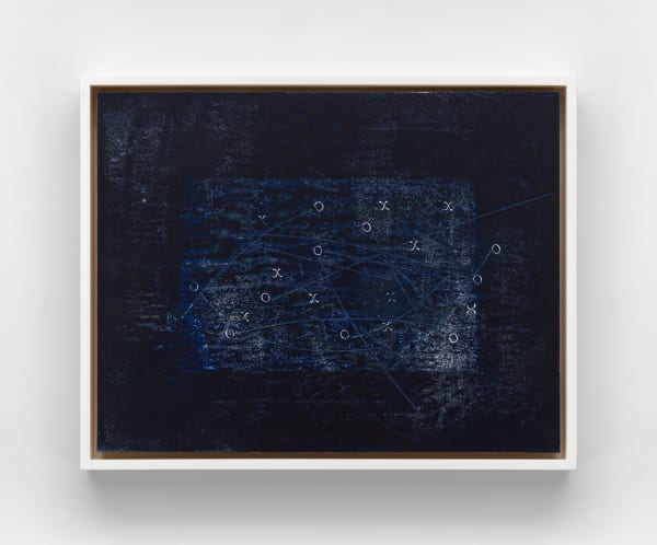 Ronny Quevedo all star, 2022 Wax on paper on panel