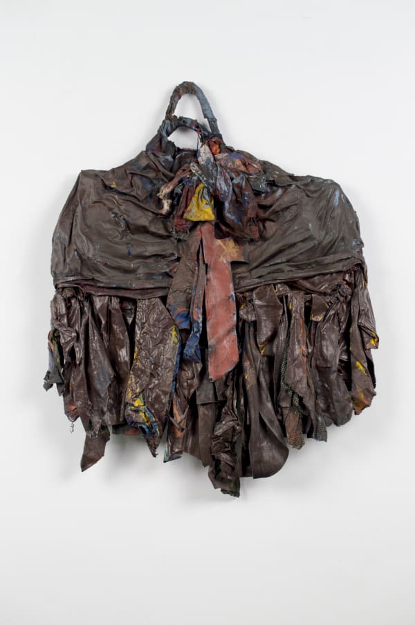 Bag XI, 1971 Cloth and acrylic 32 x 26 in (81.28 x 66.04 cm)