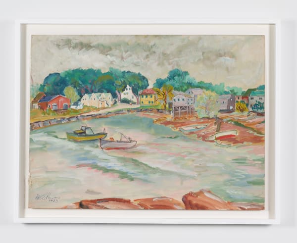 Betty Parsons Rockport, 1943 Graphite and gouache on paper 17 1/2 x 23 3/4 in (44.5 x 60.3 cm) 20 3/4 x 26 3/4 x 1 3/4 in framed (52.7 x 67.9 x 4.4 cm framed)