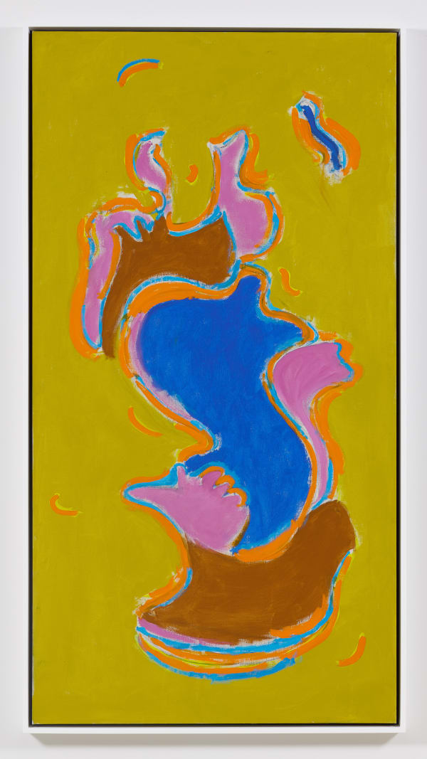 Betty Parsons African Dawn, 1972 Acrylic on canvas 67 1/2 x 35 1/2 in (171.45 x 90.17 cm)