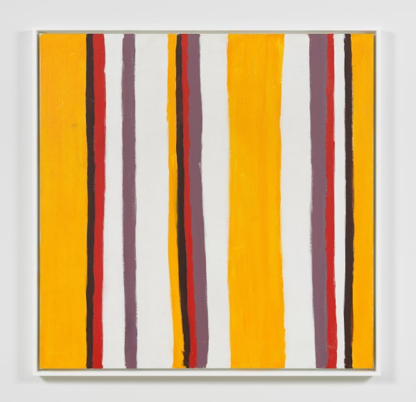 Betty Parsons Early Morning, 1967 Acrylic on canvas 43 3/4 x 43 1/2 x 1 1/4 in (111.1 x 110.5 x 3.2 cm) 45 1/2 x 45 1/4 x 2 in framed (115.6 x 114.9 x 5.1 cm framed)
